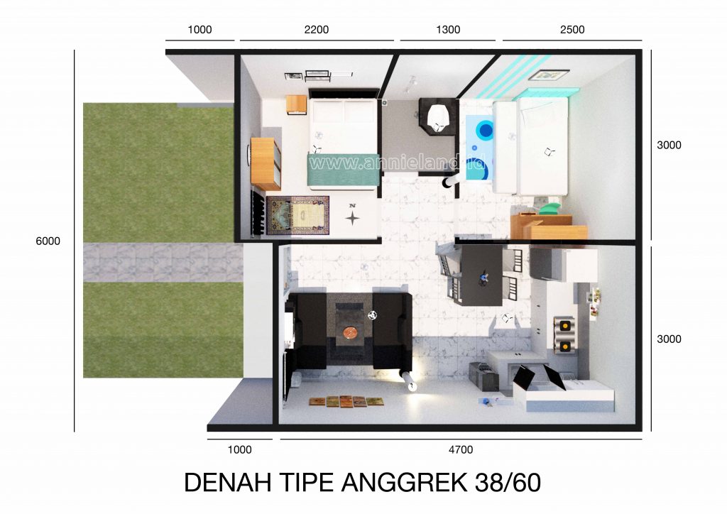 Denah Tipe Anggrek