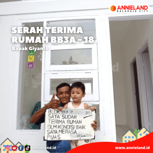 Serah Terima Rumah