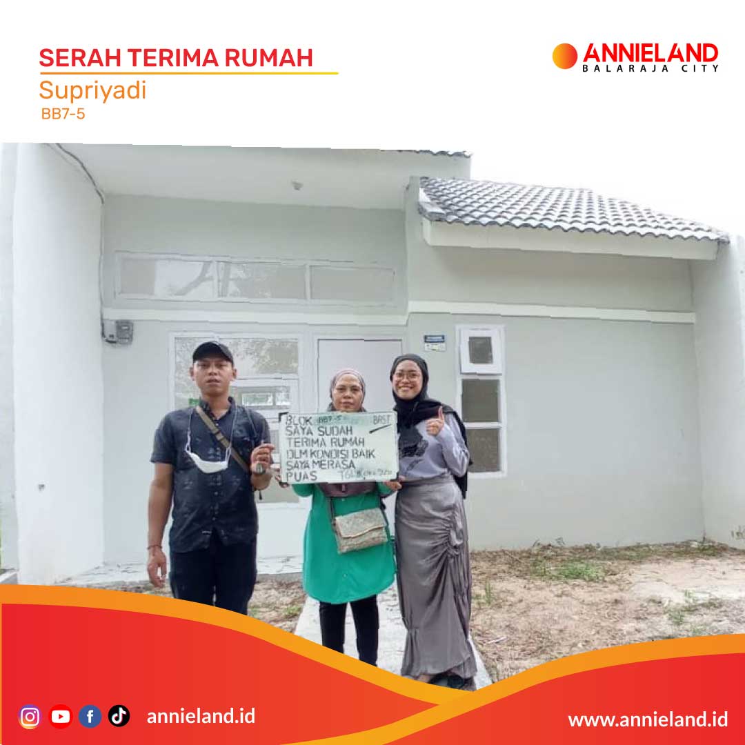 Serah Terima Rumah