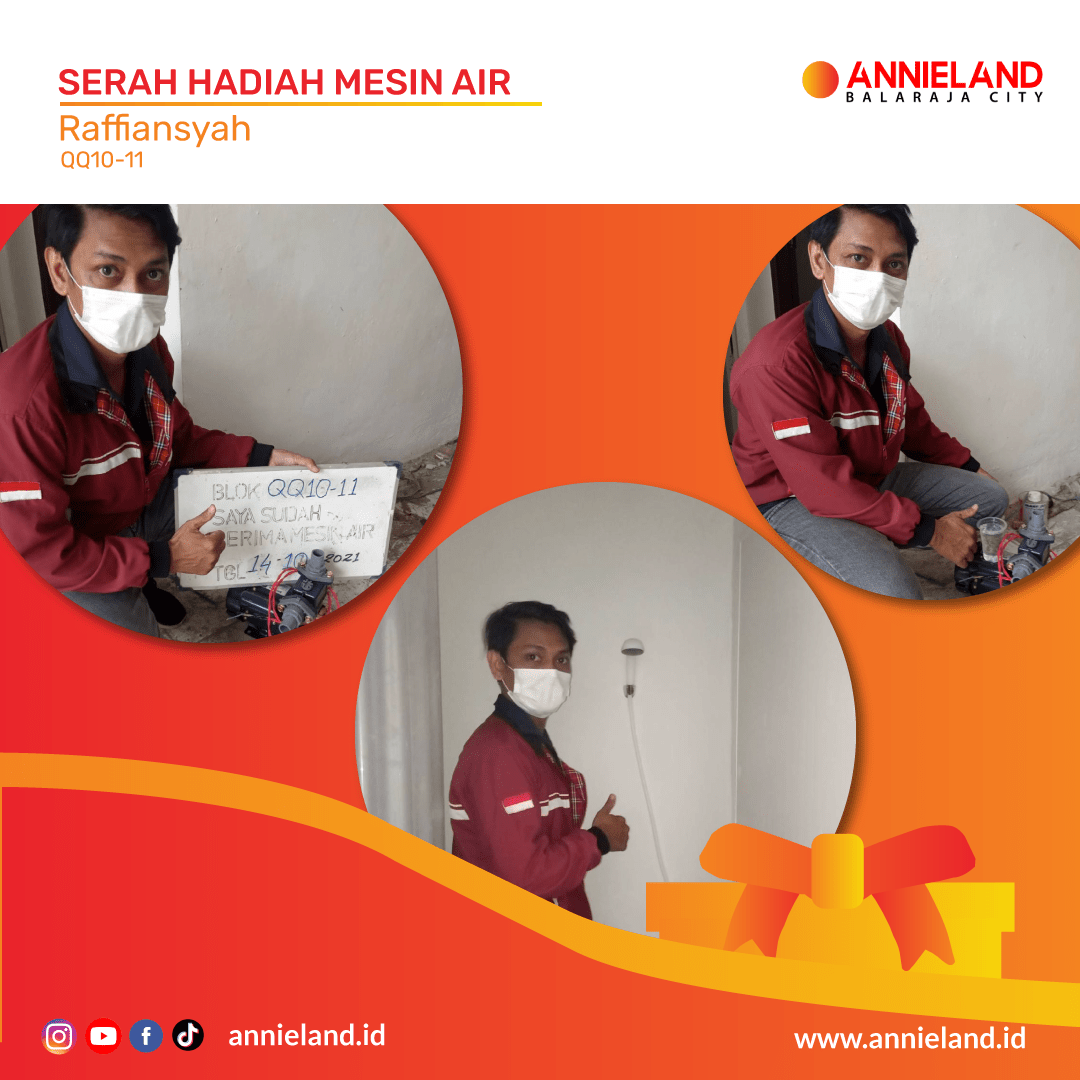 SERAH TERIMA MESIN AIR